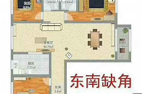 房屋缺角|房子缺角